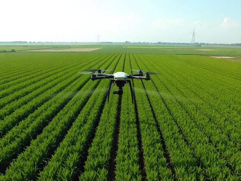 Agriculture drone spraying